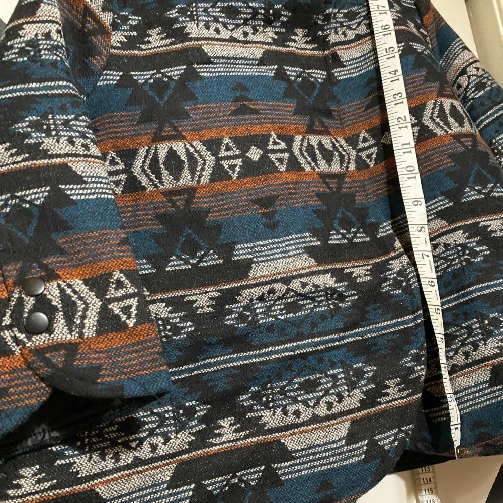 BILLABONG Multi-Color Wool Blend Blazer Jacket - Picture 5 of 13
